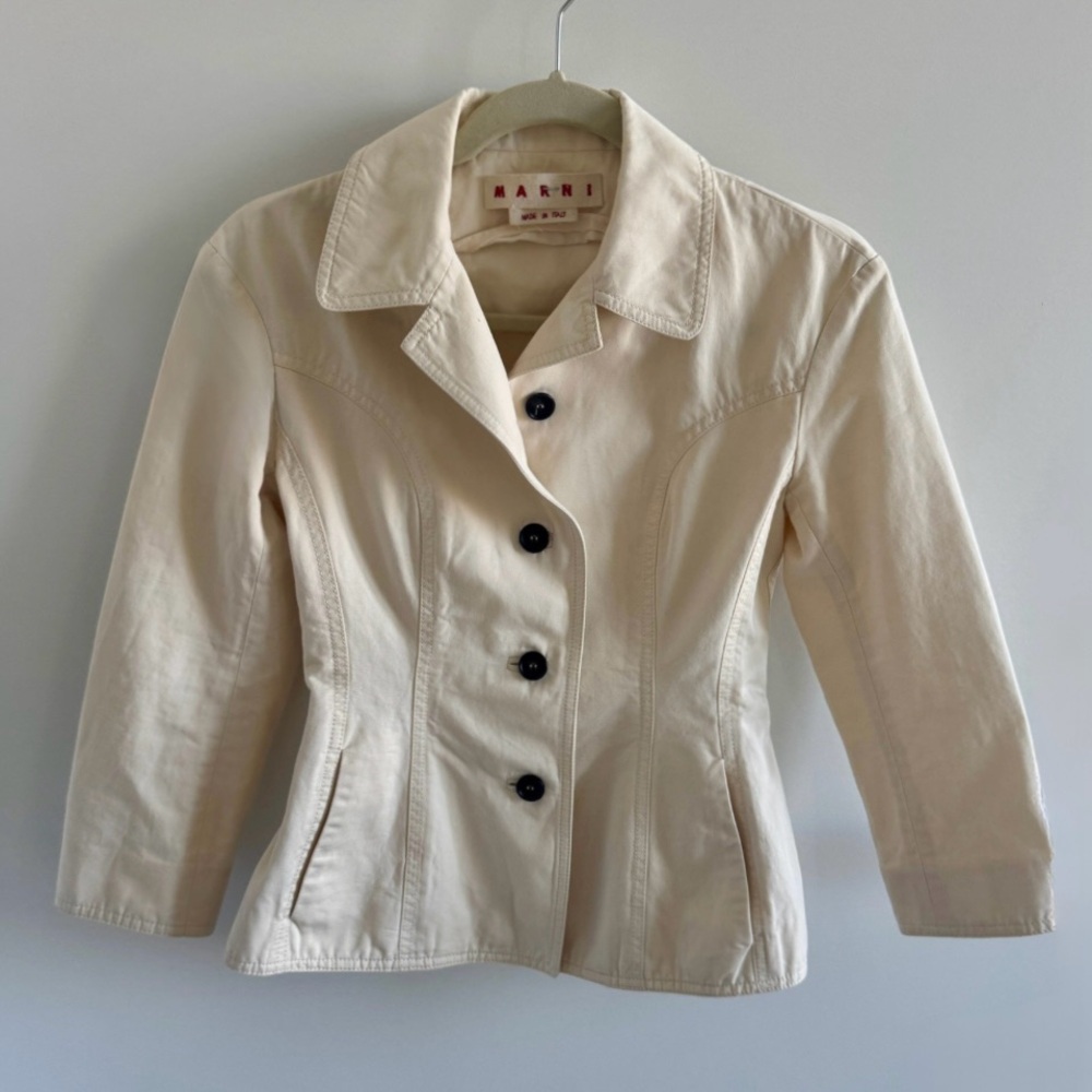 Marni Cream Blazer